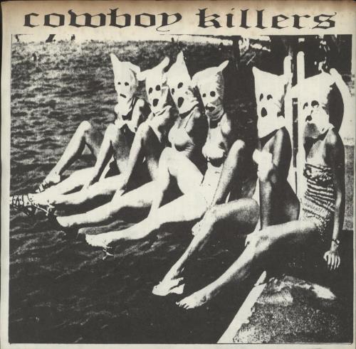 Cowboy Killers KKK Wives On Holiday - Red Vinyl 7" vinyl single (7 inch record / 45) US E7007KK868445
