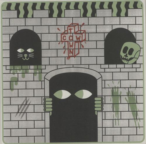 Cowtown Castle - Green / Black Split Vinyl + Numbered Sleeve 7" vinyl single (7 inch record / 45) UK O-807CA685108