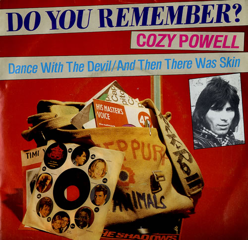 Cozy Powell Dance With The Devil 7" vinyl single (7 inch record / 45) German CZY07DA588423