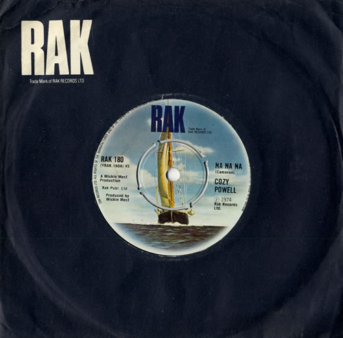 Cozy Powell Na Na Na 7" vinyl single (7 inch record / 45) UK CZY07NA396236