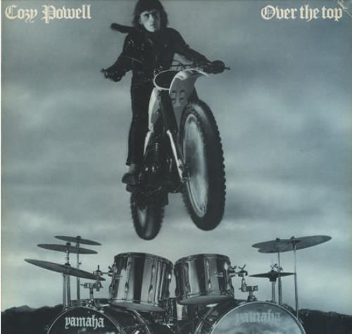 Cozy Powell Over The Top vinyl LP album (LP record) UK CZYLPOV405311