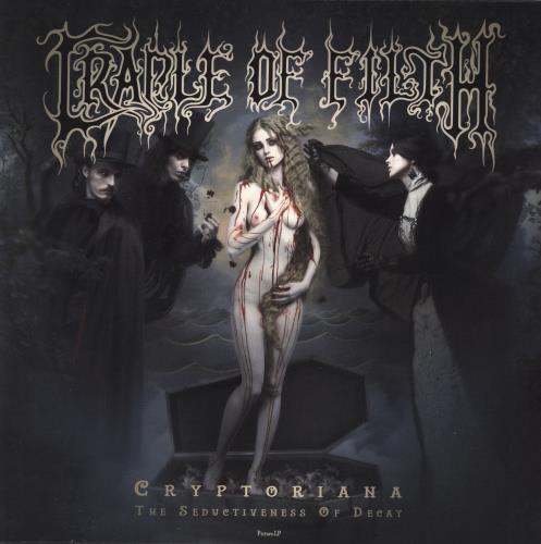 Cradle Of Filth Cryptoriana - The Seductiveness Of Decay picture disc LP (vinyl picture disc album) German DOFPDCR808825