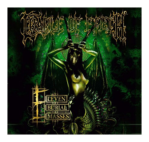 Cradle Of Filth Eleven Burial Masses 2-disc CD/DVD set UK DOF2DEL398076