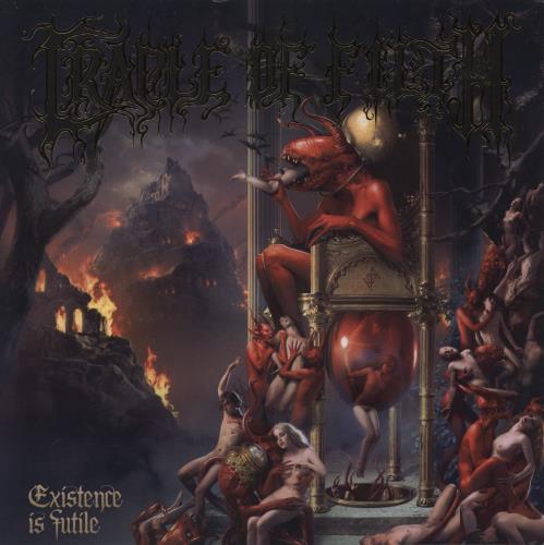 Cradle Of Filth Existence Is Futile - Black Vinyl 2-LP vinyl record set (Double LP Album) German DOF2LEX868625