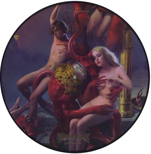 Cradle Of Filth Existence Is Futile picture disc LP (vinyl picture disc album) German DOFPDEX816455