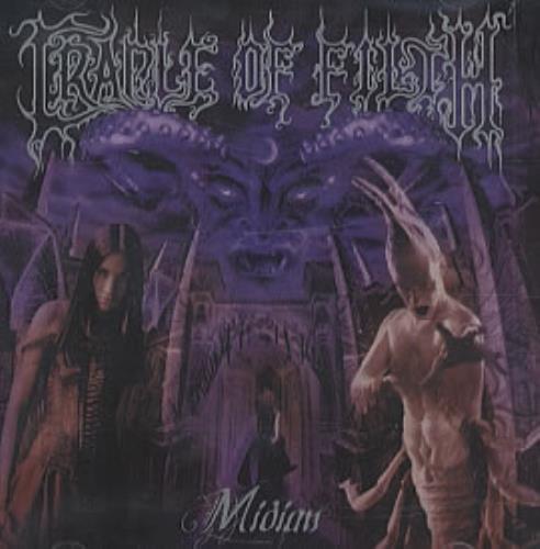 Cradle Of Filth Midian CD album (CDLP) UK DOFCDMI270839