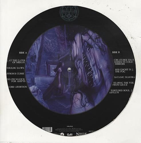 Cradle Of Filth Midian picture disc LP (vinyl picture disc album) Swedish DOFPDMI334713