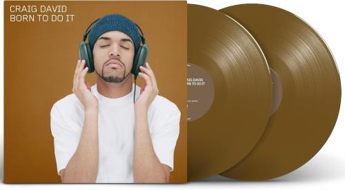 Craig David Born To Do It - 25th Anniversary Edition - Gold Vinyl - Sealed 2-LP vinyl record set (Double LP Album) UK CDV2LBO881020