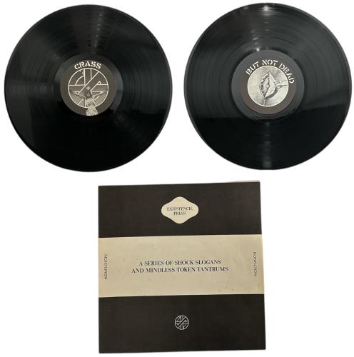 Crass Christ: The Album - 1st 2-LP vinyl record set (Double LP Album) UK C\S2LCH794515