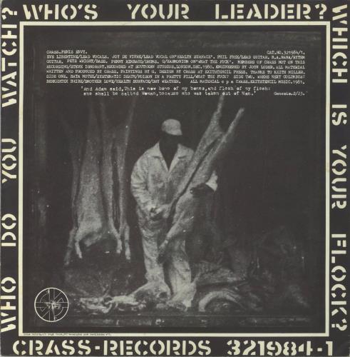 Crass Penis Envy - 1st - �2.25 - EX vinyl LP album (LP record) UK C\SLPPE659381