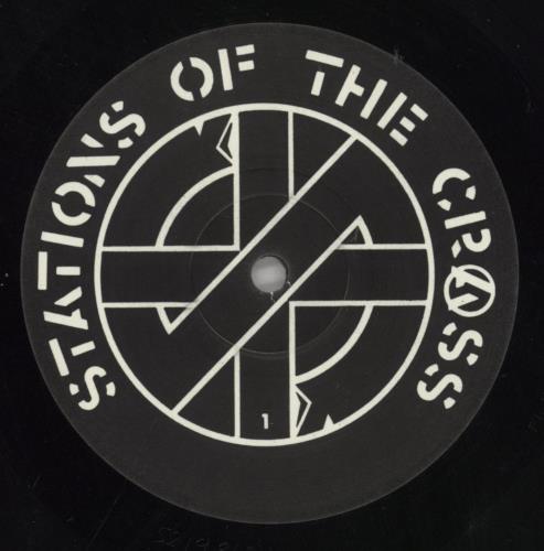 Crass Stations Of The Crass 2-LP vinyl record set (Double LP Album) UK C\S2LST858748