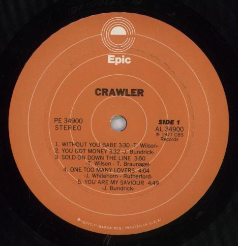 Crawler Crawler vinyl LP album (LP record) US CWYLPCR836749