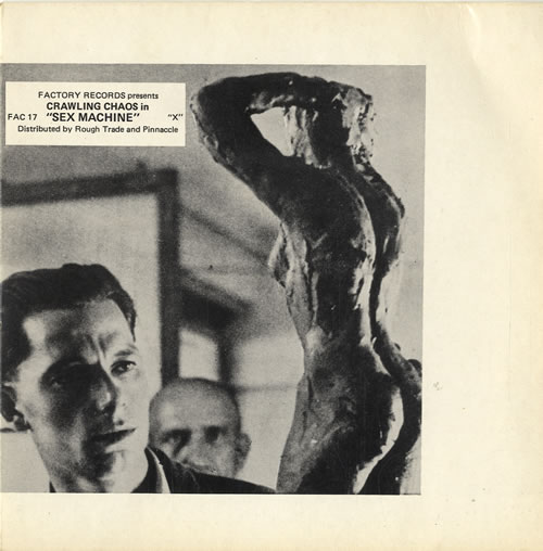 Crawling Chaos Sex Machine 7" vinyl single (7 inch record / 45) UK CWC07SE113088