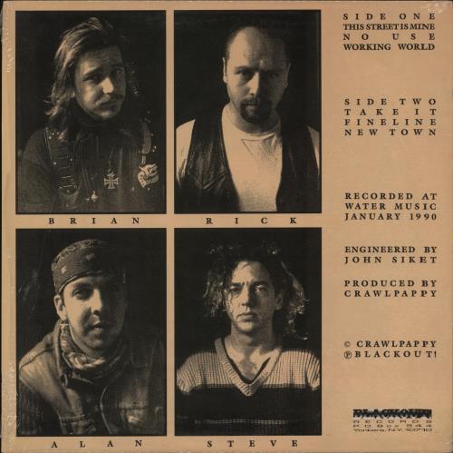 Crawlpappy Crawlpappy 12" vinyl single (12 inch record / Maxi-single) US 84B12CR864092