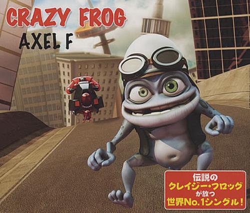 Crazy Frog Axel F CD single (CD5 / 5") Japanese FRXC5AX376217