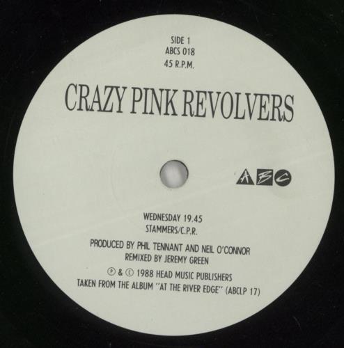 Crazy Pink Revolvers Wednesday 19:45 7" vinyl single (7 inch record / 45) UK 0ZB07WE870150