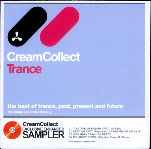 Cream (Club) CreamCollect: Trance CD single (CD5 / 5") UK CDJC5CR511534
