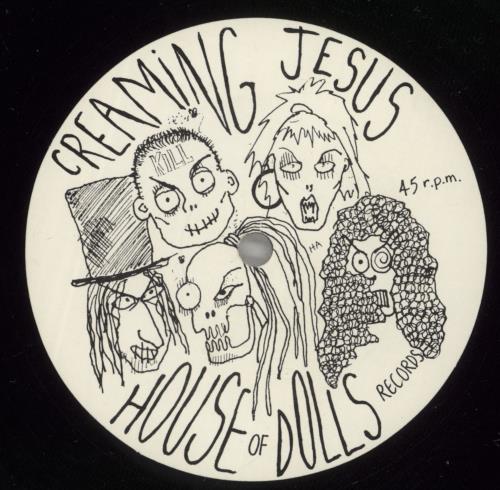 Creaming Jesus Nailed Up For Nothing EP 12" vinyl single (12 inch record / Maxi-single) UK CRJ12NA890208