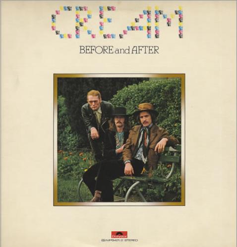Cream Before And After 2-LP vinyl record set (Double LP Album) Japanese CRM2LBE353598