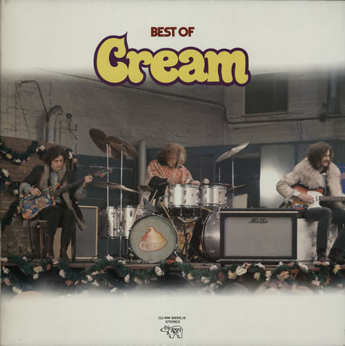 Cream Best Of Cream 2-LP vinyl record set (Double LP Album) Japanese CRM2LBE580530