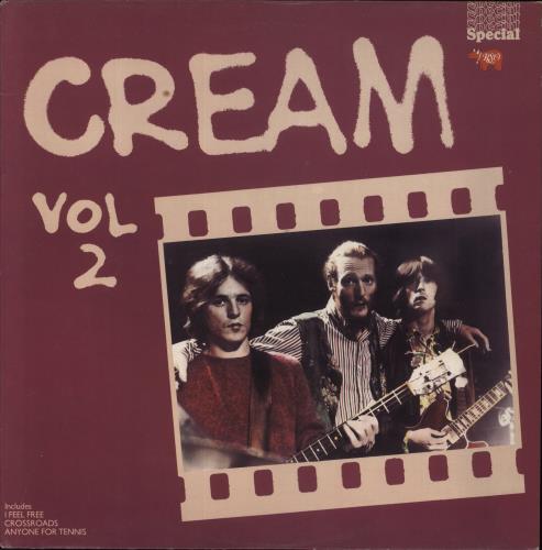 Cream Cream Vol 2 vinyl LP album (LP record) UK CRMLPCR135705