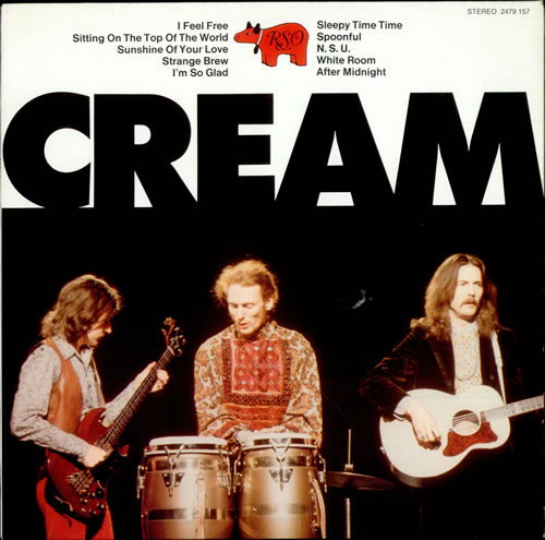 Cream Cream vinyl LP album (LP record) German CRMLPCR505141