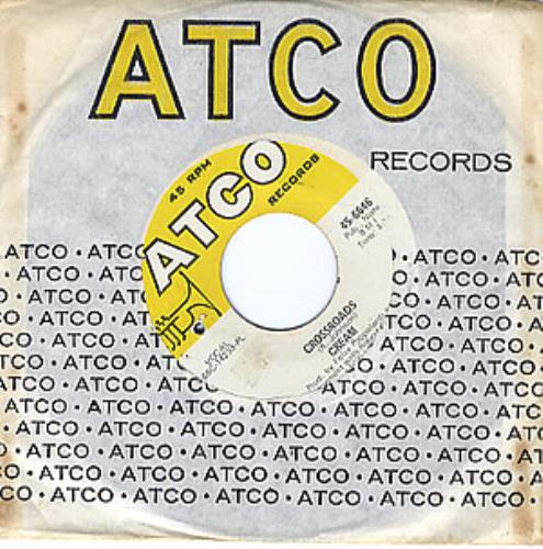 Cream Crossroads 7" vinyl single (7 inch record / 45) US CRM07CR212456
