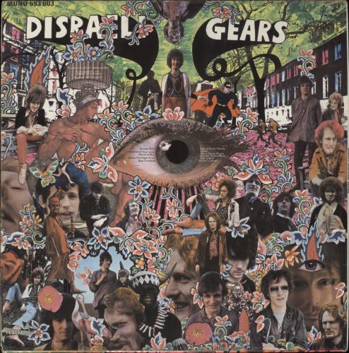 Cream Disraeli Gears - 1st vinyl LP album (LP record) UK CRMLPDI106348