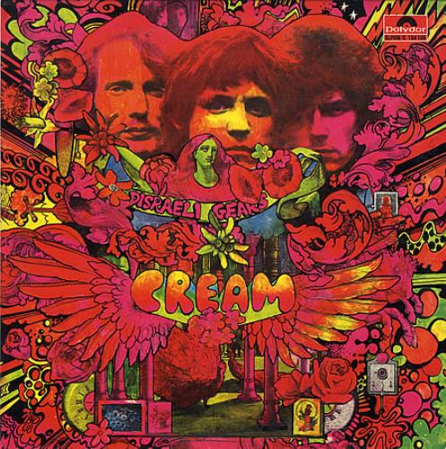 Cream Disraeli Gears vinyl LP album (LP record) Italian CRMLPDI326641