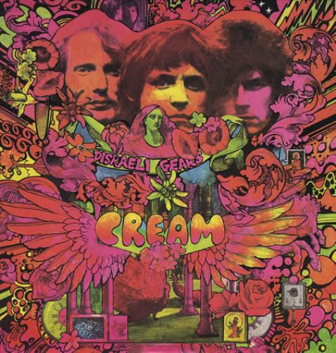 Cream Disraeli Gears vinyl LP album (LP record) US CRMLPDI370190