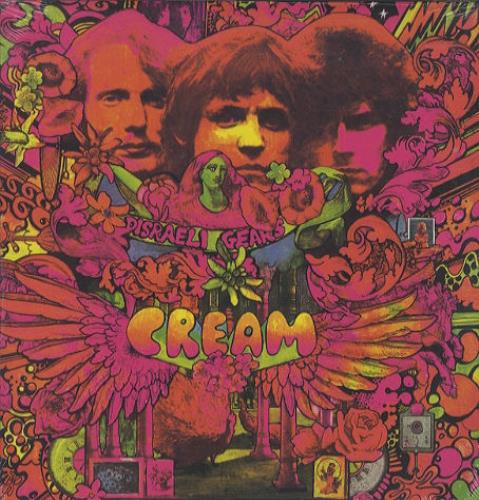 Cream Disraeli Gears vinyl LP album (LP record) US CRMLPDI443604