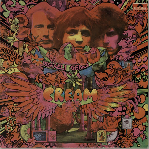 Cream Disraeli Gears vinyl LP album (LP record) Canadian CRMLPDI579507