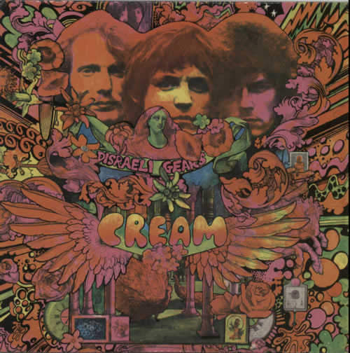 Cream Disraeli Gears vinyl LP album (LP record) Zimbabwe CRMLPDI606560