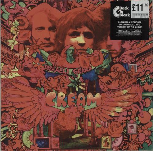 Cream Disraeli Gears vinyl LP album (LP record) UK CRMLPDI683374