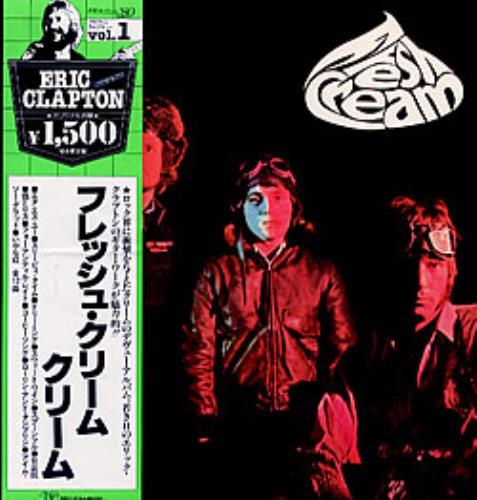 Cream Fresh Cream vinyl LP album (LP record) Japanese CRMLPFR200410