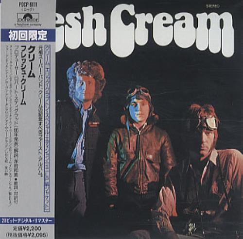 Cream Fresh Cream CD album (CDLP) Japanese CRMCDFR322639