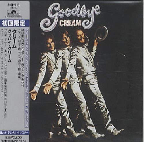 Cream Goodbye CD album (CDLP) Japanese CRMCDGO322577