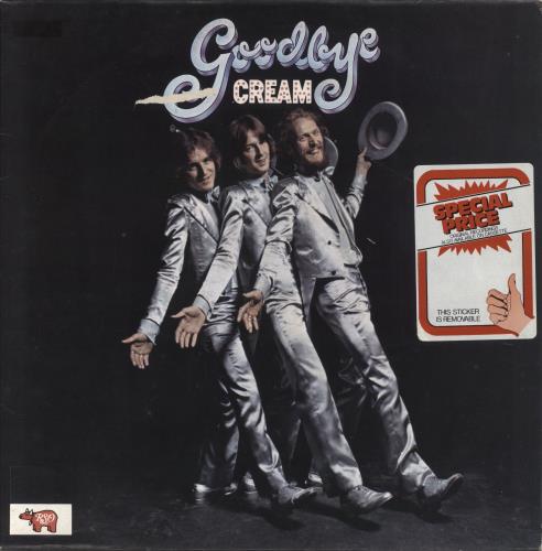Cream Goodbye vinyl LP album (LP record) UK CRMLPGO337603