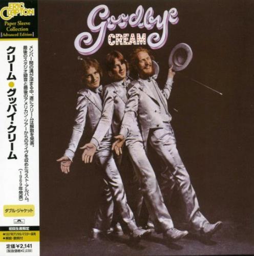 Cream Goodbye CD album (CDLP) Japanese CRMCDGO368053