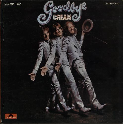 Cream Goodbye vinyl LP album (LP record) Japanese CRMLPGO438865