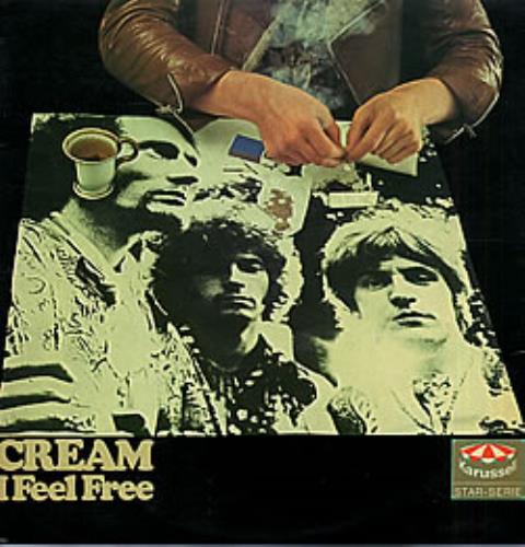 Cream I Feel Free - Gold Label vinyl LP album (LP record) German CRMLPIF74656