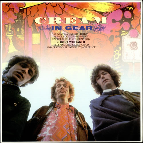 Cream In Gear - Without CD box set UK CRMBXIN28108