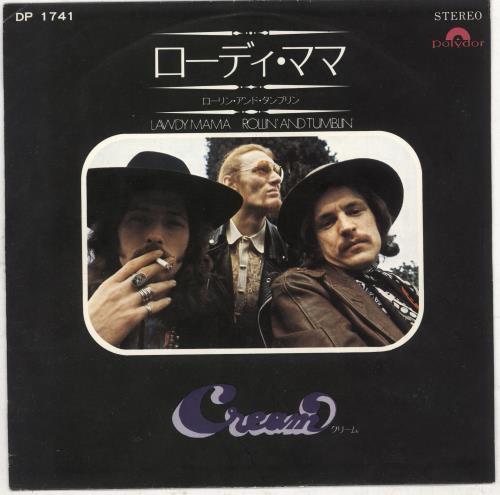 Cream Lawdy Mama - EX 7" vinyl single (7 inch record / 45) Japanese CRM07LA740335