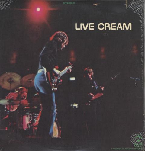 Cream Live Cream - Sealed vinyl LP album (LP record) US CRMLPLI95912