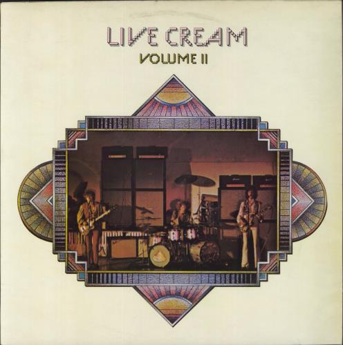 Cream Live Cream Vol. 2 vinyl LP album (LP record) UK CRMLPLI115413