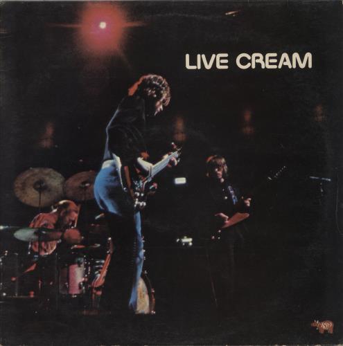 Cream Live Cream vinyl LP album (LP record) UK CRMLPLI136471