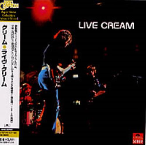 Cream Live Cream CD album (CDLP) Japanese CRMCDLI202721