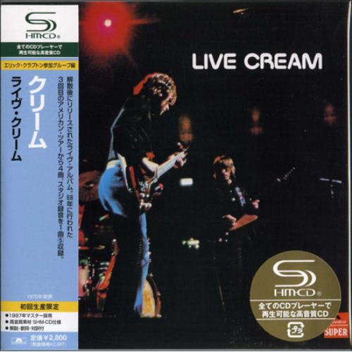 Cream Live Cream SHM CD Japanese CRMHMLI444537