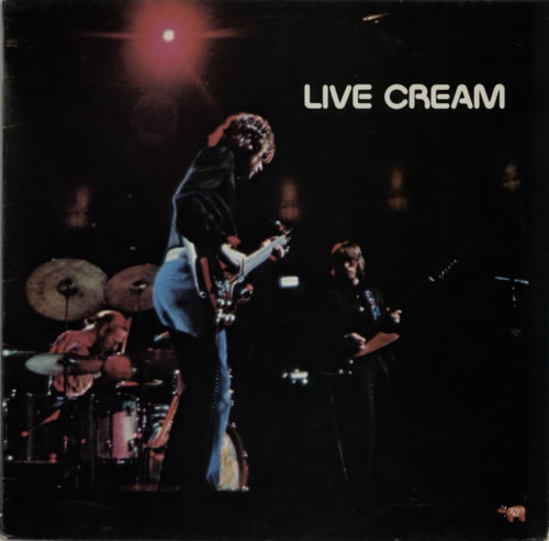Cream Live Cream vinyl LP album (LP record) UK CRMLPLI546971