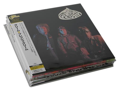 Cream Paper Sleeve Collection II 7-CD album set Japanese CRM7CPA464456